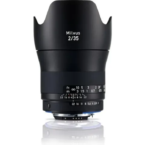 Carl Zeiss Milvus 2/35 SLR Groothoeklens Zwart
