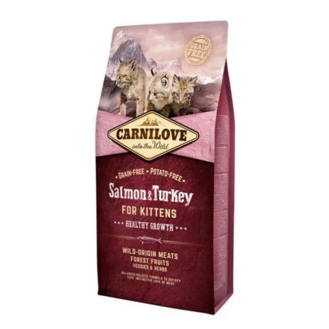 Carnilove Cat Salmon/Turkey Kittens 6 kg
