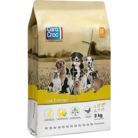 Carocroc Low Energy 22/8 - Hondenvoer - 3 kg