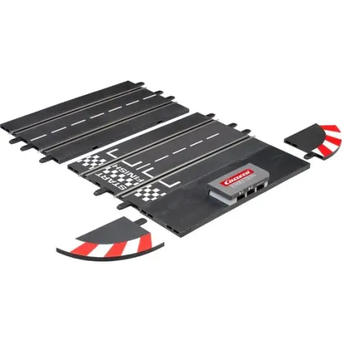 Carrera Racebaan Evolution Connecting Track 34,5 Cm Zwart