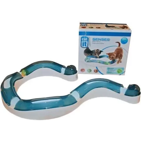 Cat it Senses kattenspeelgoed Speed Curcuit - Wit - 24 x 12,5 x 24cm