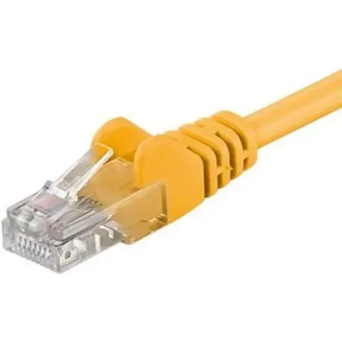 CAT6 Netwerkkabel - RJ45 - geel - 1.5 m