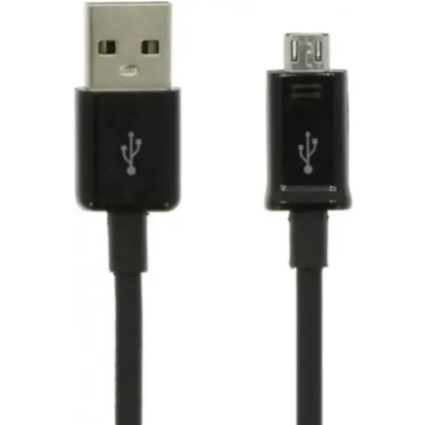 Celly 2.0m USB A - Micro USB B USB-kabel 2 m Micro-USB B Zwart