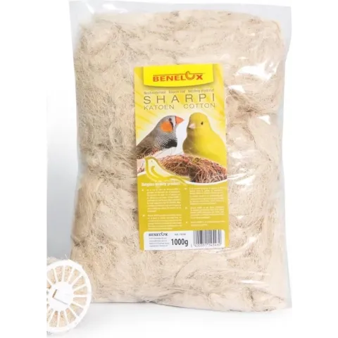 Charpi Nestmateriaal Katoen - Vogel - Bodembedekking - 1 kg