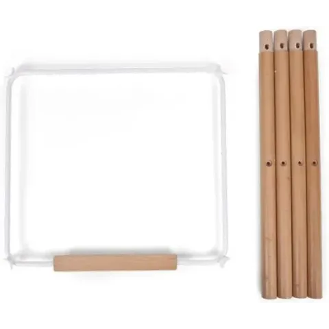 CHILDHOME - EVOLU EXTRA SET LANGE POTEN NATUREL + VOETSTEUN