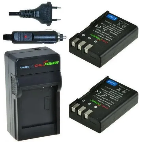 ChiliPower EN-EL9 Nikon Kit - Camera Batterij Set