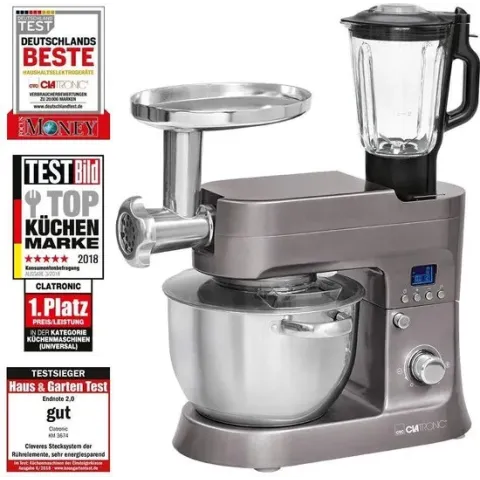 Clatronic Food Processor 1200W KM 3674 Titan