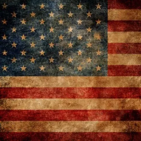 Click Props Achtergrond Vinyl met Print American Flag 1,52 x 1,52m