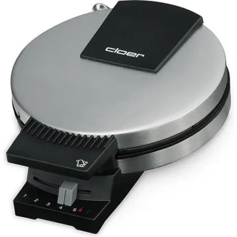 Cloer 289ESR Wafelijzer RVS/Zwart