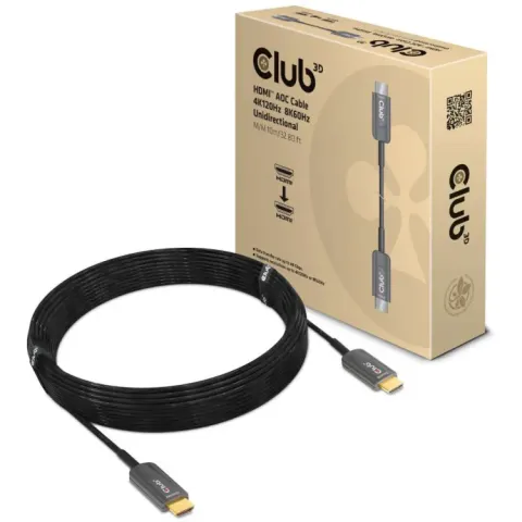 Club 3D HDMI Certified AOC Cable 4K120Hz/8K60Hz, 10 meter kabel