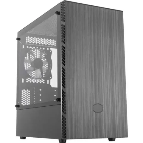 Cooler Master MasterBox MB400L TG Zonder ODD, 2x USB-A 3.2 (5 Gbit/s), Audio, Window-kit