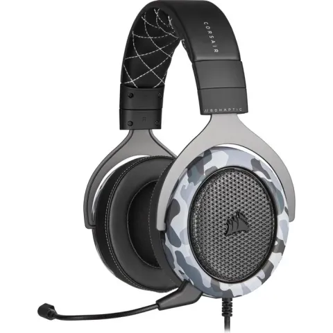 Corsair HS60 HAPTIC Stereo Gaming Headset - Army - PC