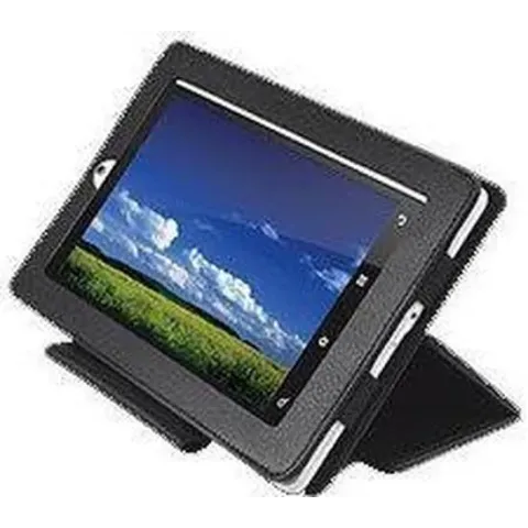 Creative Ziio - 7 inch leren hoes - Zwart