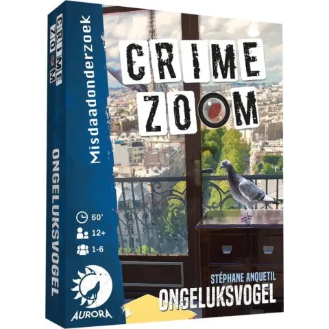 Crime Zoom Case 'Ongeluksvogel' - Kaartspel