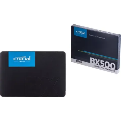 Crucial CT500BX500SSD1 internal solid state drive 2.5 500 GB SATA III 3D NAND