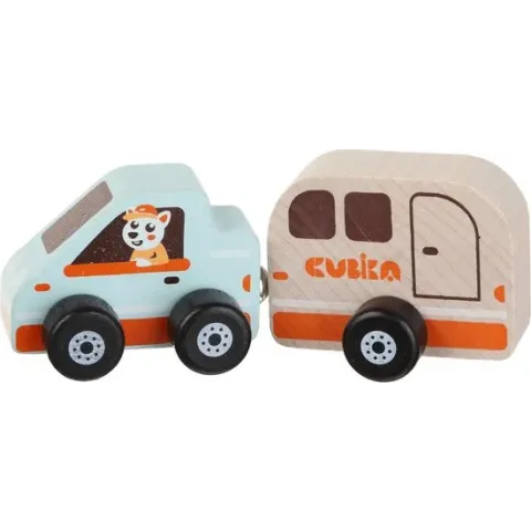 Cubika Wooden toy ""House on wheels""