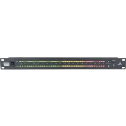 DAP Audio DB Display, 19 inch dB meter