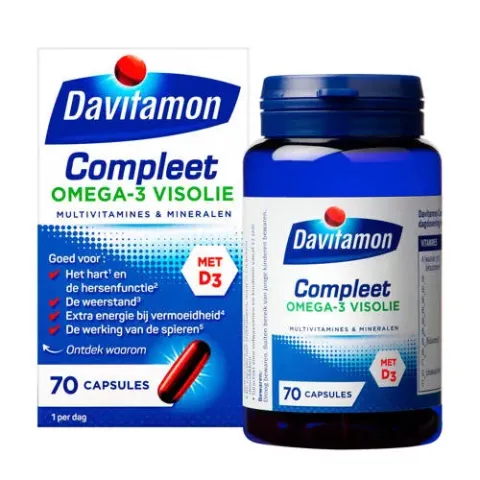 Davitamon Compleet + Omega 3 Visolie