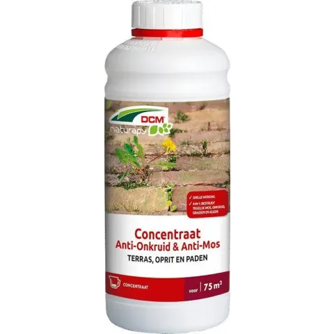 DCM Naturapy Anti-Onkruid & Anti-Mos - Terras, oprit en paden 1L
