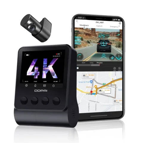 Ddpai Z50 2ch 4k Wifi Gps Dashcam
