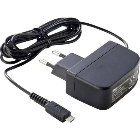 Dehner Elektronik SYS 1638-0605-W2E micro USB Stekkernetvoeding, vaste spanning 5 V/DC 1.2 A 6 W Gestabiliseerd