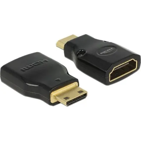 DeLOCK 65665 video kabel adapter Mini-HDMI HDMI Zwart