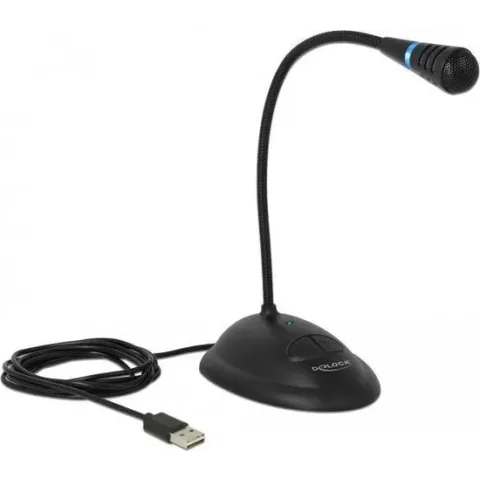 DeLOCK 65871 microfoon PC microphone Zwart