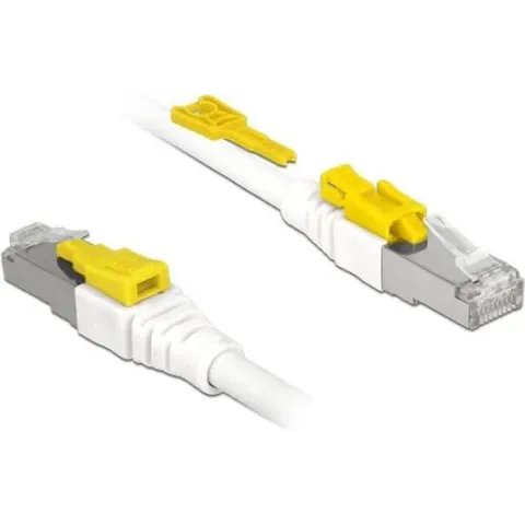 DeLOCK 85332 netwerkkabel 2 m Cat6a S/FTP (S-STP) Wit