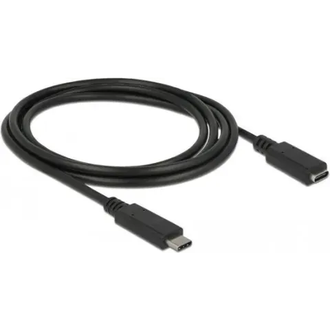 DeLOCK 85534 USB-kabel 1,5 m USB 3.2 Gen 1 (3.1 Gen 1) USB C Zwart