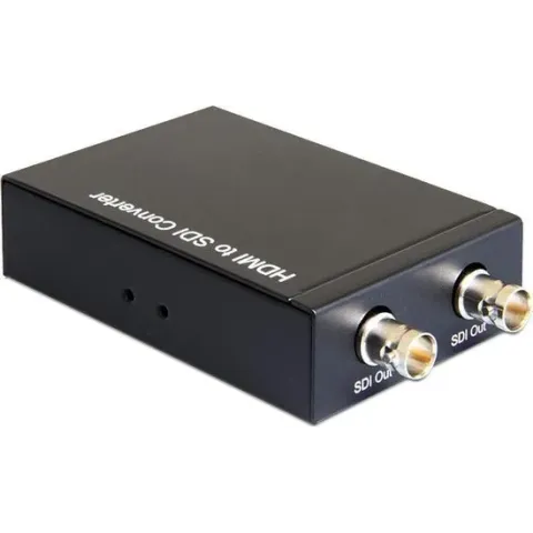 DeLOCK 93238 kabeladapter/verloopstukje HDMI-A 2 x BNC Zwart