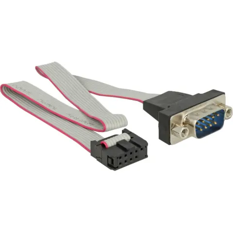 DeLOCK Cable RS-232 Serial pin header female naar DB9 male
