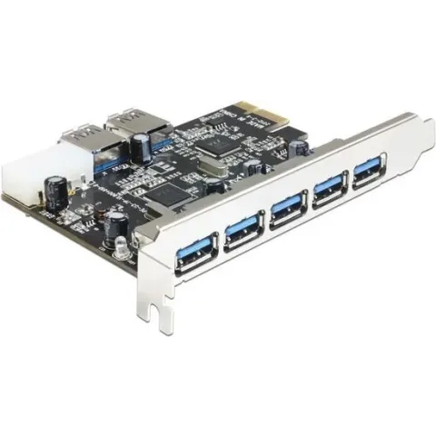 Delock - PCI Express Karte - 5 x extern + 2 x intern USB 3.0