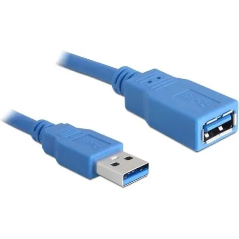 Delock - USB 3.0 Verlengkabel - Blauw - 3 meter
