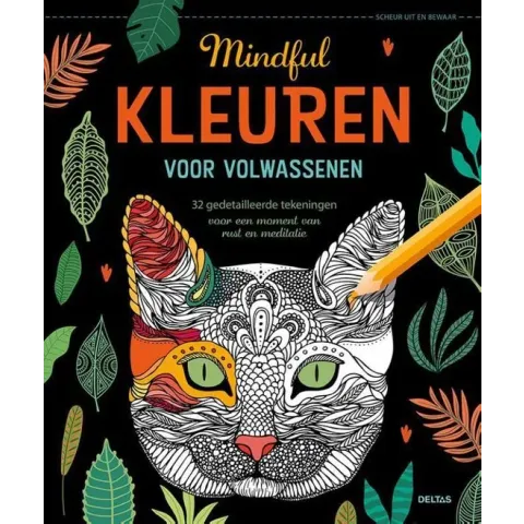 Deltas Mindful kleuren voor volwassenen
