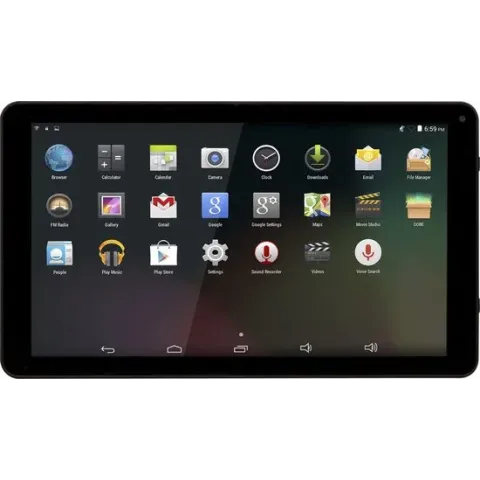 Denver TIQ-70394 - 7 inch tablet - Android 11 - Quad Core - IPS scherm - 32GB geheugen - MicroSD kaart input - Zwart