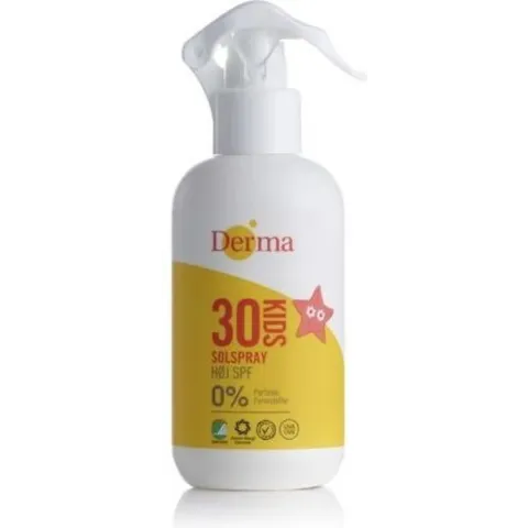DERMA Kids Sun Screen SPF30 przeciwsłoneczny spray dla dzieci High200ml