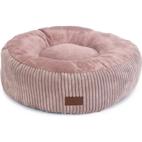 Designed by Lotte Ligmand Ribbed Roze 50 x 50 x 17 cm