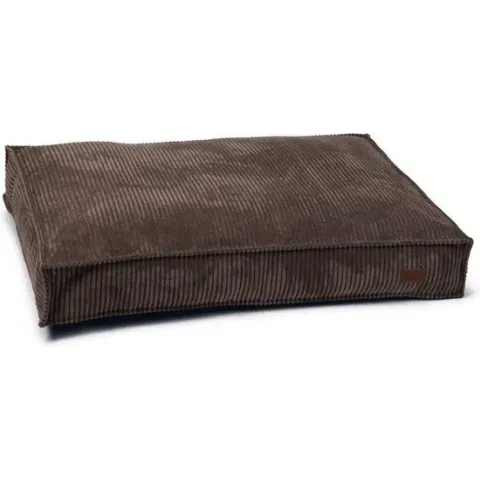 Designed by Lotte Ribbed - Hondenkussen - Bruin - 100x70x15 cm