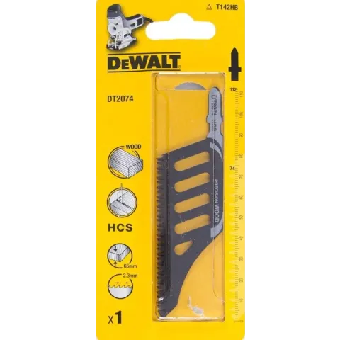 DeWalt DT2074 HCS Decoupeerzaagblad Precision - 2.3mm tandafstand - Hout