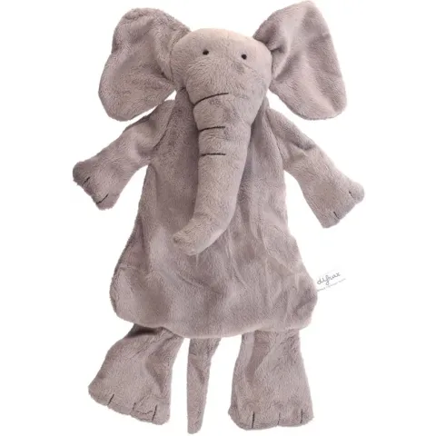 Difrax Platte knuffel Olifant Elliot - Soft