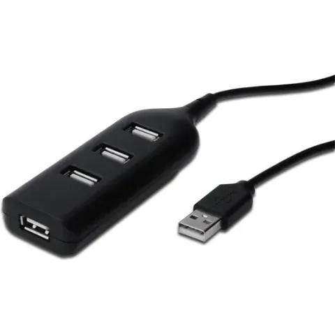 Digitus 4-poorts USB hub - USB2.0 - 0,30 meter