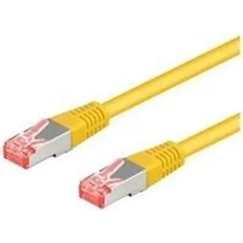 Digitus DK-1644-A-050/Y netwerkkabel 5 m Cat6a S/FTP (S-STP) Geel