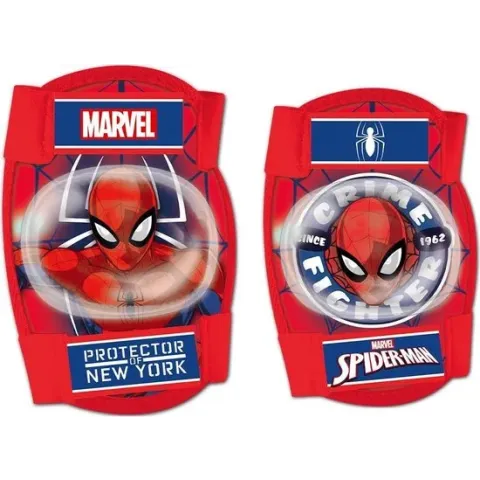 Disney Beschermset Spider-man Junior Foam Rood 4-delig Maat S