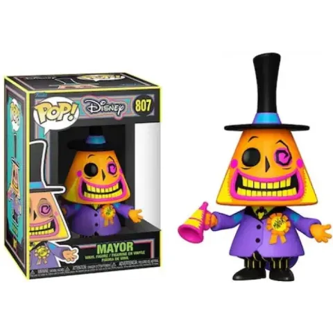 Disney Nightmare Before Christmas Blacklight Funko Pop Vinyl: Mayor