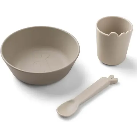 Done By Deer Kiddish First Meal Set Sand