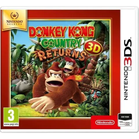 Donkey Kong: Country Returns 3D - Nintendo 3DS