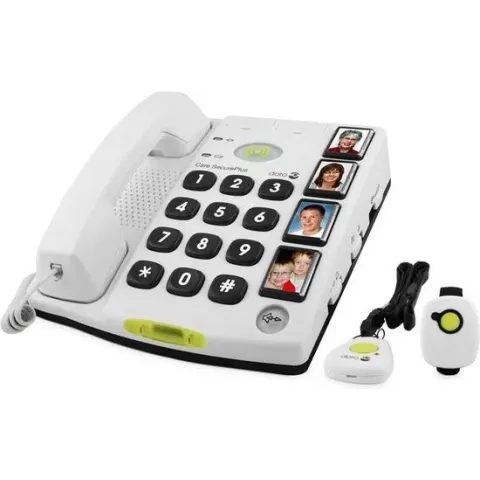 Doro Care SecurePlus 347 - Vaste telefoon - Wit