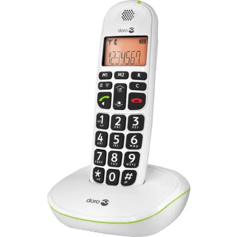 Doro PhoneEasy 100W - Single DECT telefoon - Wit