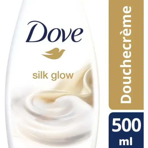 Dove Silk Glow - 500 ml - Douchecrème