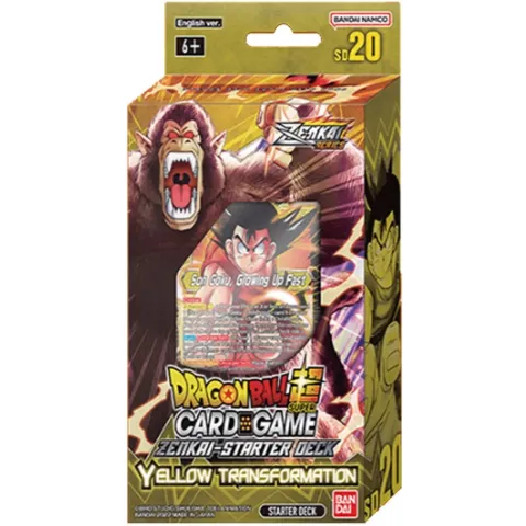 Dragon Ball Super TCG Zenkai Series Starter Deck - Yellow Transformation